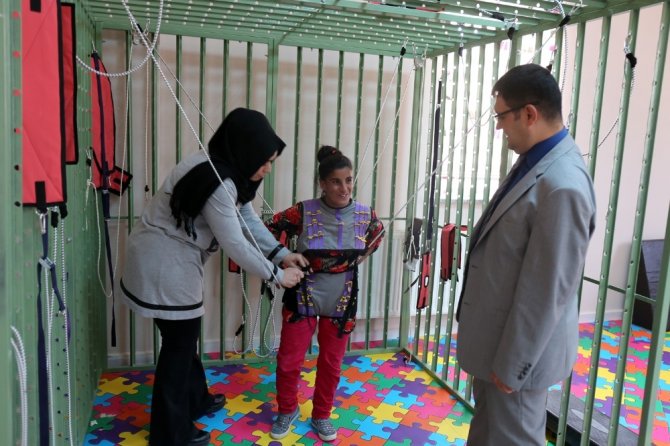 Kaymakam Doğramacı, engellilerin sevincine ortak oldu