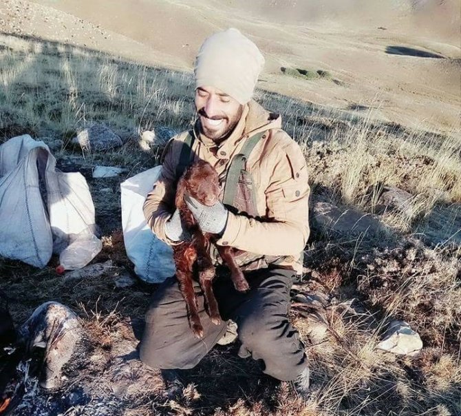Erzincan’da ilk kuzular hayata merhaba dedi