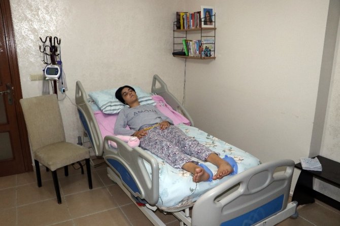 SSPE hastalığı Ela’yı yatağa mahkum etti