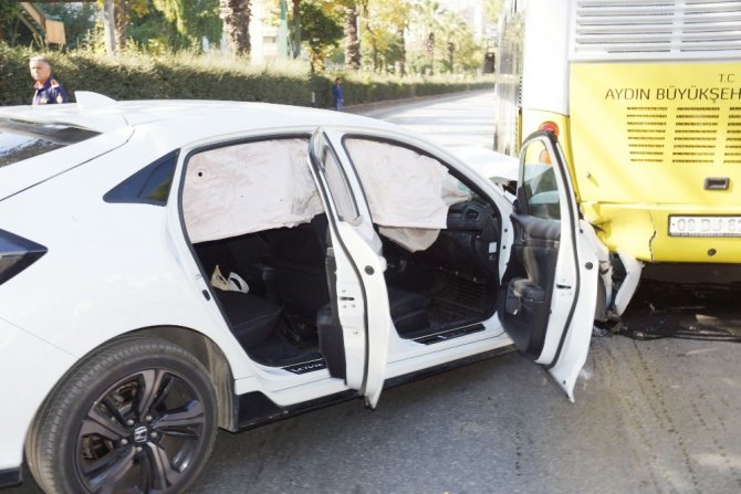 Aydın’da trafik kazası 3 yaralı