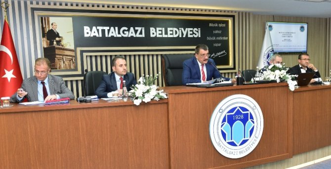 Battalgazi Belediye Meclisi 2018 mali yılı ücret tarifeleri için toplandı