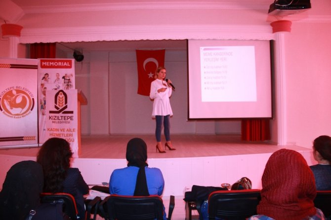 Kızıltepe’de ‘Kadın hastalıklarına karşı önlem’ semineri