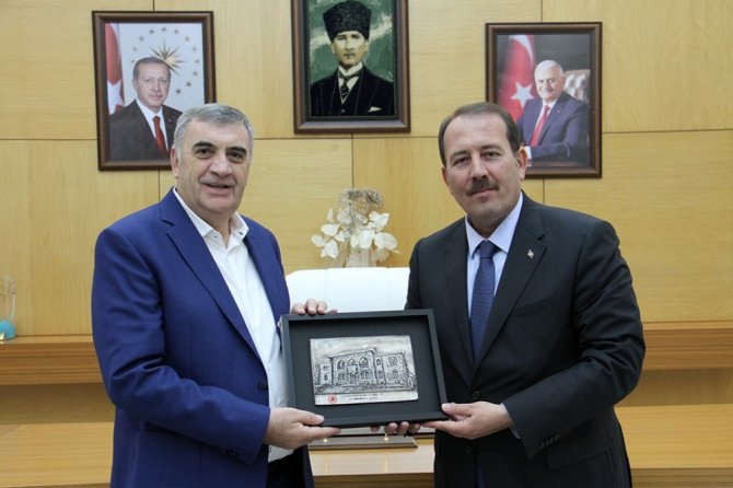 Başkan Toçoğlu, Genel Başkan Yardımcısı Karacan’la bir araya geldi