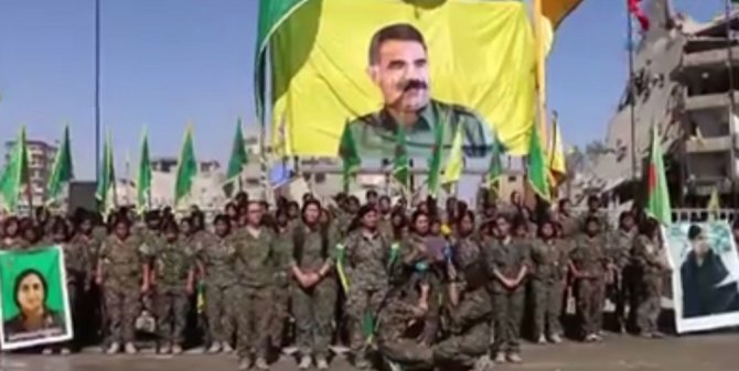 Rakka PKK’lı kadın muhafızlara teslim