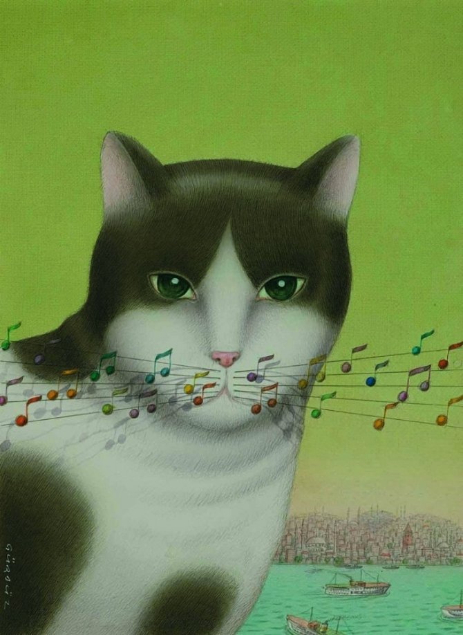 Gürbüz Doğan Ekşioğlu “Benim Kedilerim” ile Çağdaş Sanatlar Galerisinde