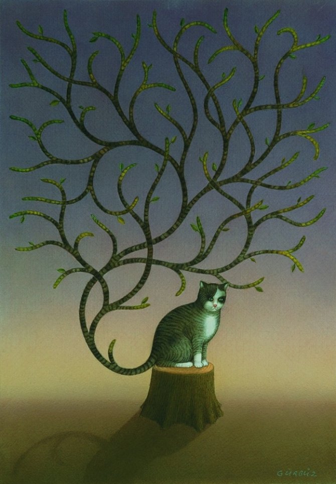 Gürbüz Doğan Ekşioğlu “Benim Kedilerim” ile Çağdaş Sanatlar Galerisinde