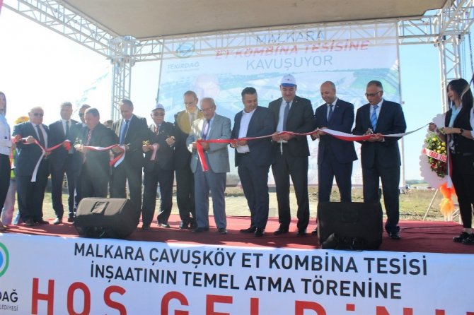 Türkiye’nin ikinci büyük et kombina tesisinin temeli atıldı