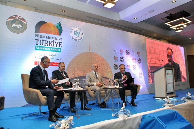 Filistin Meselesi ve Türkiye Uluslararası Kongresi başladı