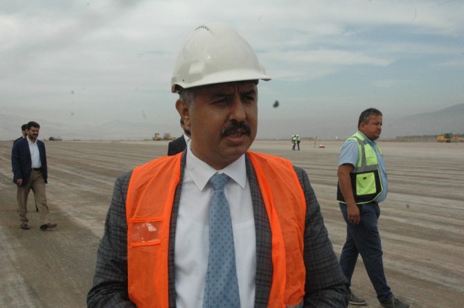 Kahramanmaraş’ta yeni havaalanı inşaatı hızla yükseliyor