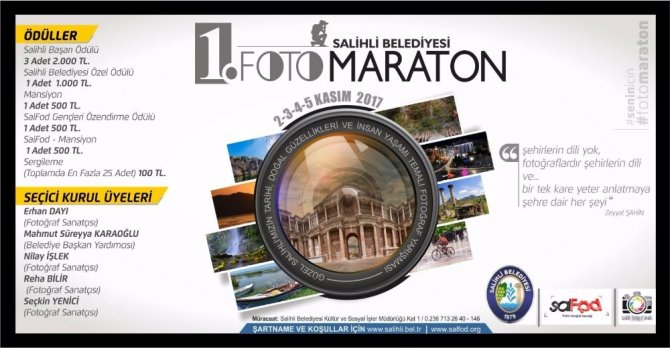 Salihli’de ödüllü foto maraton heyecanı başlıyor