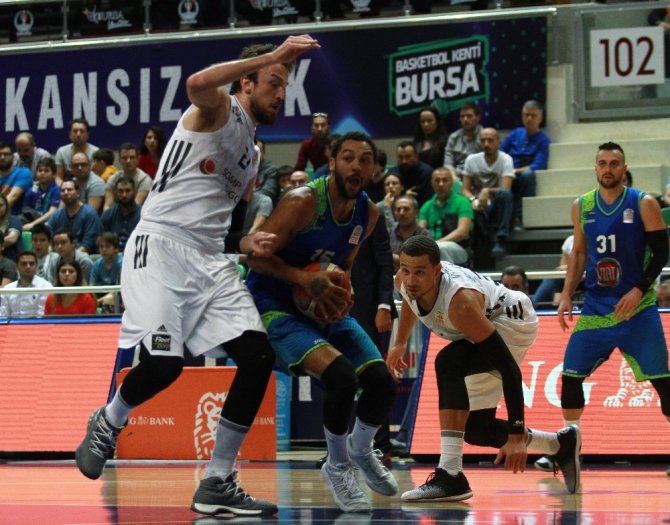 Tahincioğlu Basketbol Süper Ligi: TOFAŞ: 83 - Beşiktaş Sompo Japan: 79
