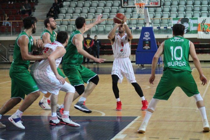 Türkiye Basketbol Ligi: Yalova Group Belediyespor: 78 - Bursaspor Durmazlar: 90