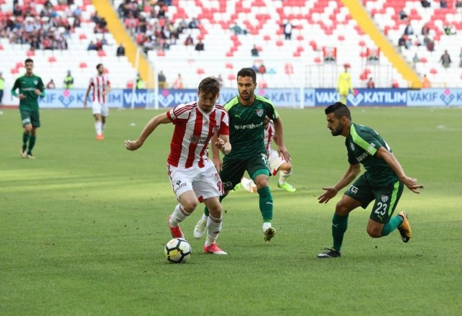 Süper Lig: D.G. Sivasspor: 0 - Bursaspor: 0 (Maç sonucu)