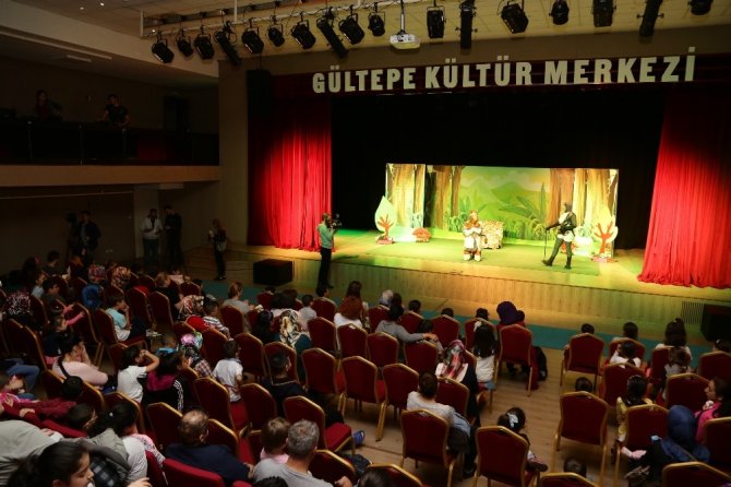 En çok çocukla tiyatro izleme rekoru Kağıthane’de kırıldı