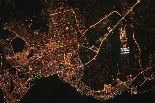 Antalya uzaydan böyle görüntülendi