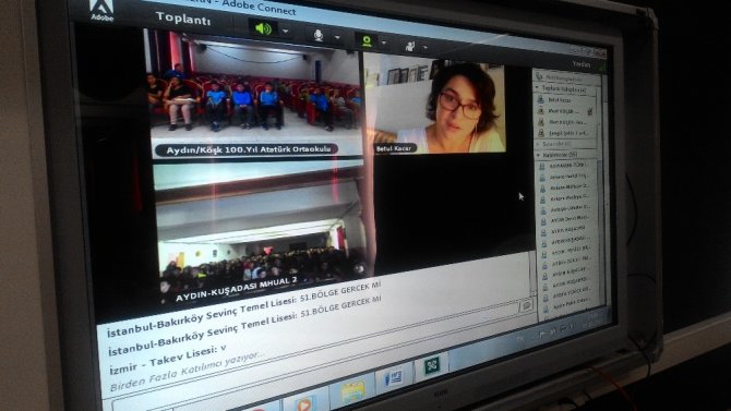 Köşk’te öğrenciler NASA ile buluştu