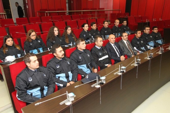 Başkan Köşker, yeni zabıtalarla bir araya geldi