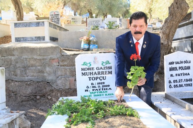 Açlıktan ölen gazi mezar taşına kavuştu