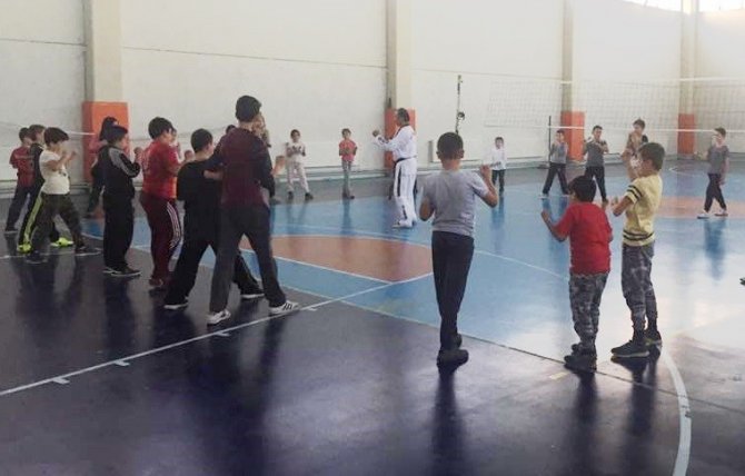 Hisarcık’ta Taekwondo Kursu açıldı