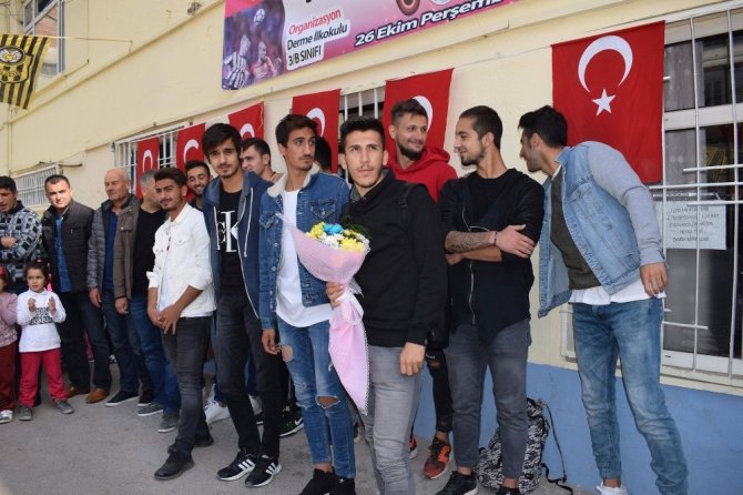 Malatya’da Derme İlkokulu öğrencilerinden anlamlı etkinlik