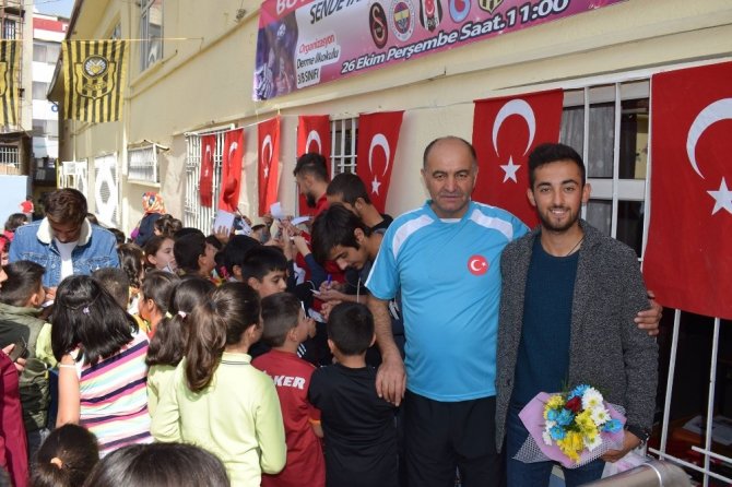 Malatya’da Derme İlkokulu öğrencilerinden anlamlı etkinlik