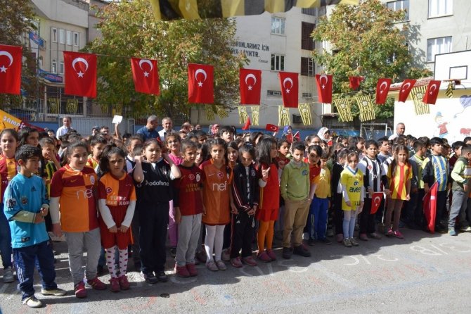 Malatya’da Derme İlkokulu öğrencilerinden anlamlı etkinlik