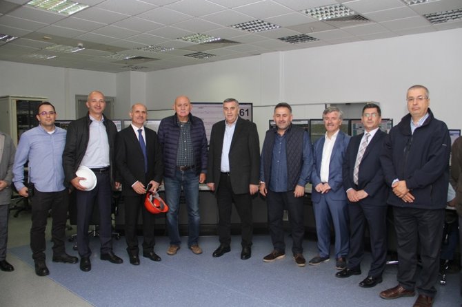 Başkan Toçoğlu, ENKA Santralleri’ni ziyaret etti