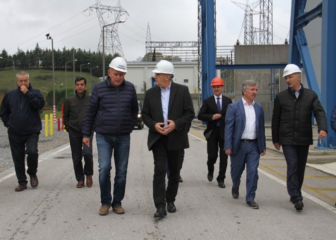 Başkan Toçoğlu, ENKA Santralleri’ni ziyaret etti