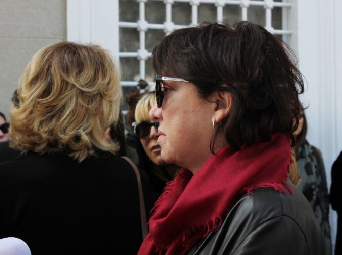 Eski Türkiye güzeli Manolya Onur son yolculuğuna uğurlandı