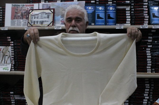 Yün yerine orlon giymeyin