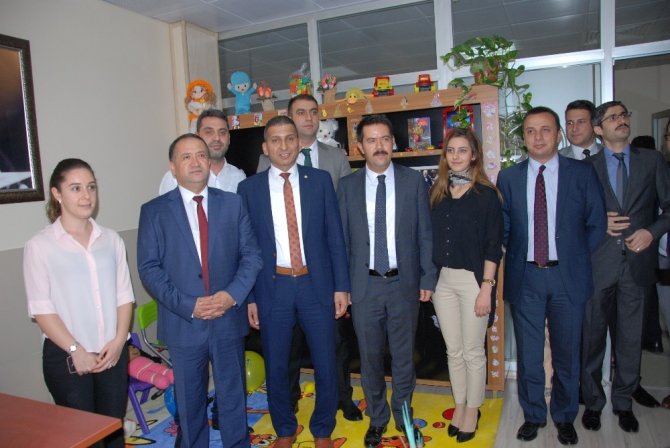 Silifke Adliyesi’nde pedagog-çocuk görüşme odası açıldı