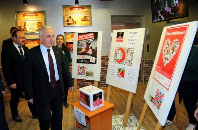 Vali Kamçı Kayseri Lisesi’nde