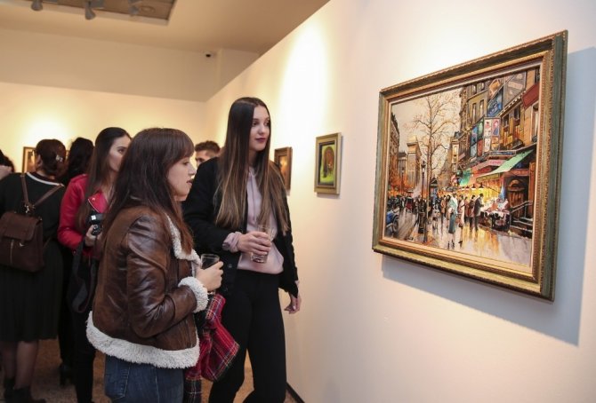 Resimle ‘Tanışma’ Sergisi SKSM’de kapılarını araladı
