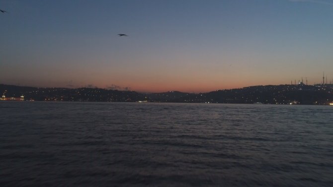 İstanbul’da gün doğumu havadan görüntülendi