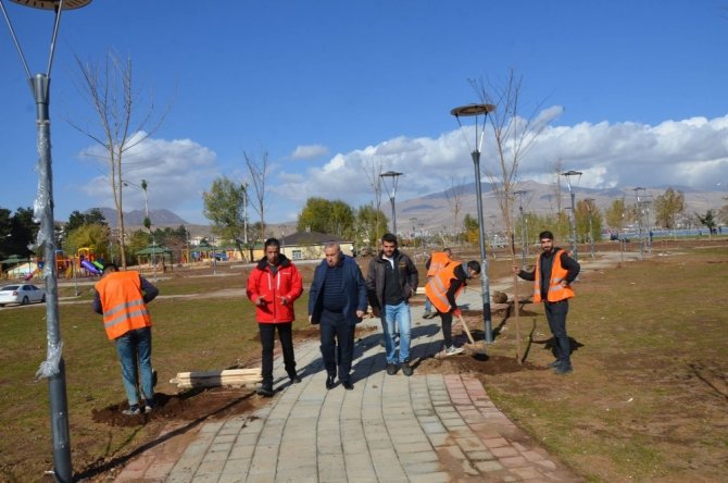 Tatvan’da Sahil Parkı çalışmalarında sona gelindi