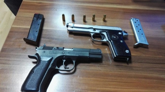 19 kişinin gözaltına alındığı operasyonda G3 mermisi ele geçirildi