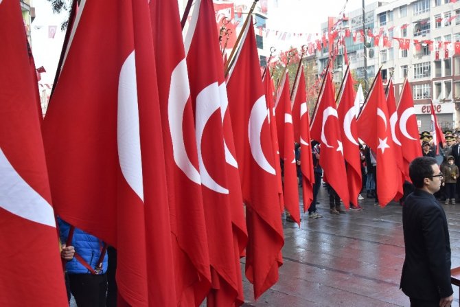 Mustafa Kemal Atatürk Çorlu’da törenle anıldı