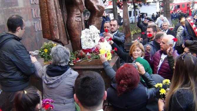 Mustafa Kemal Atatürk Çorlu’da törenle anıldı