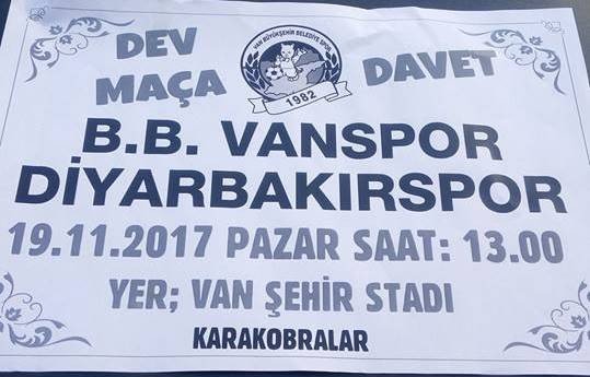 Başkan Dülger’den Diyarbekirspor maçına davet