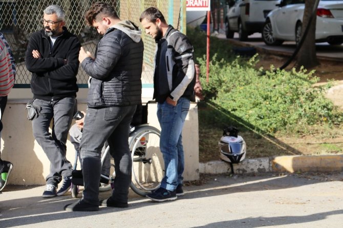 Tek Teker Arif’in cenazesini oğulları ve Kenan Sofuoğlu aldı