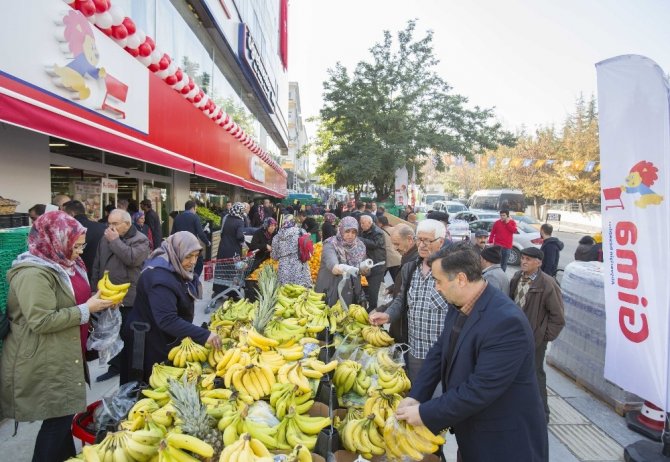 Gima’nın üçüncü marketi, Ankara Sincan’da hizmete açıldı
