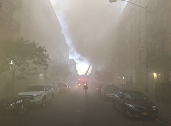 New York’ta yangın paniği