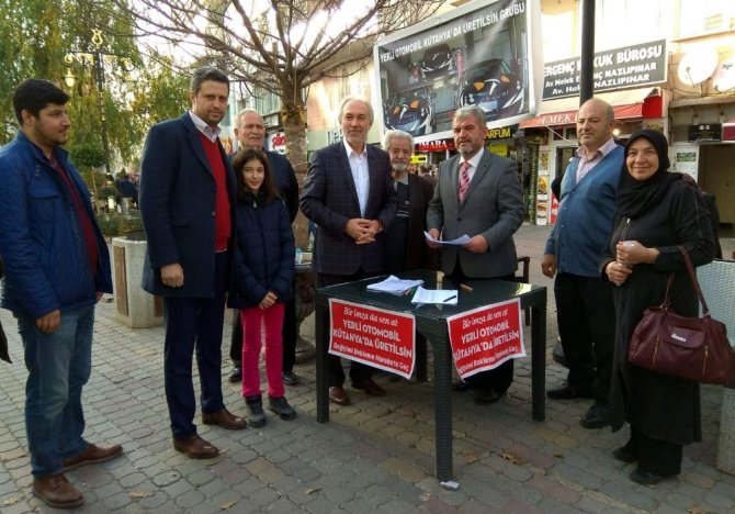 Başkan Kamil Saraçoğlu’ndan ’Yerli otomobil Kütahya’da üretilsin’ kampanyasına destek