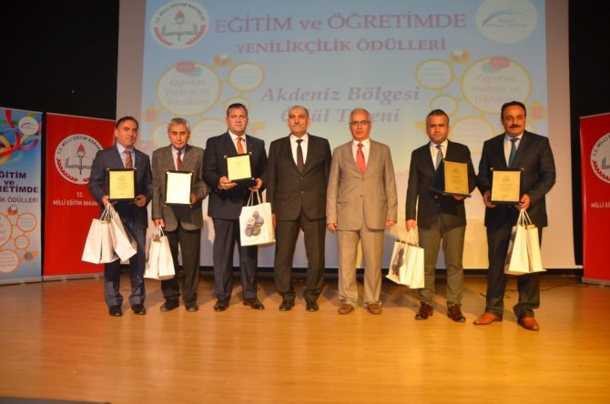 Eğitimde Yenilikçilik Ödülleri Akdeniz Bölge Ödül töreni Mersin’de yapıldı