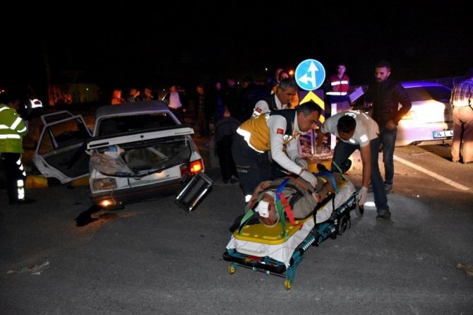 Tosya’da trafik kazası: 5 yaralı