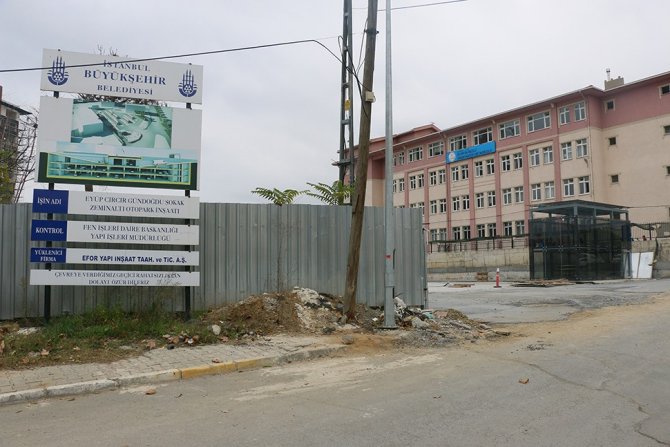 Eyüpsultan’da Çırçır Mahallesi’ne 7 bin 323 metrekarelik yeni zeminaltı otoparkı