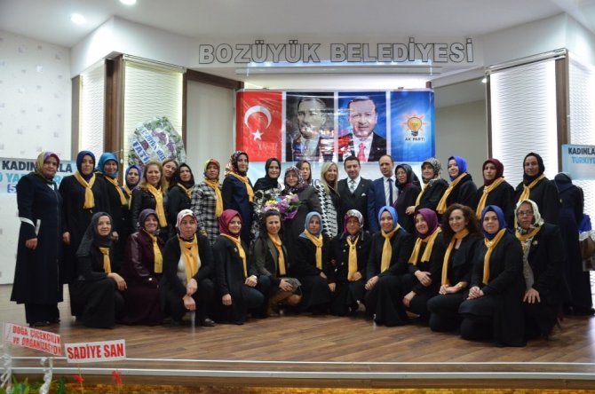 Bozüyük’te AK Parti 5. Kadın Kolları Kongresi yapıldı