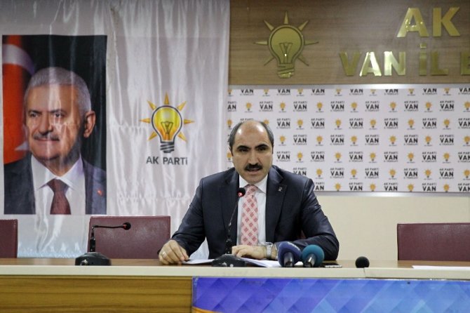 AK Parti Van İl Başkanı Soğanda istifa etti