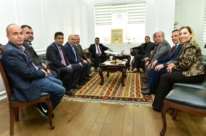 Fendoğlu’ndan Başkan Gürkan’a ziyaret