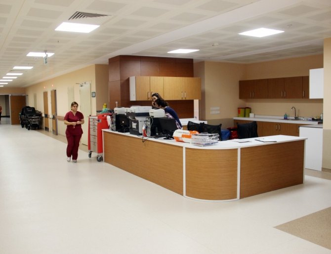 Yeni Çanakkale Devlet Hastanesi 5 yıldızlı otel konforunda